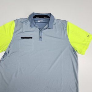 Nike Dri Fit men's golf shirt size xxl gray